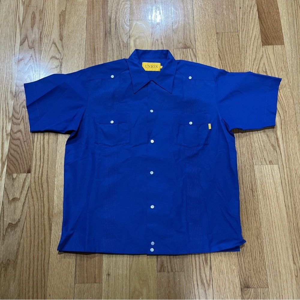 Union Los Angeles Short Sleeve Button Shirt Sz I / Small Made In Japan
